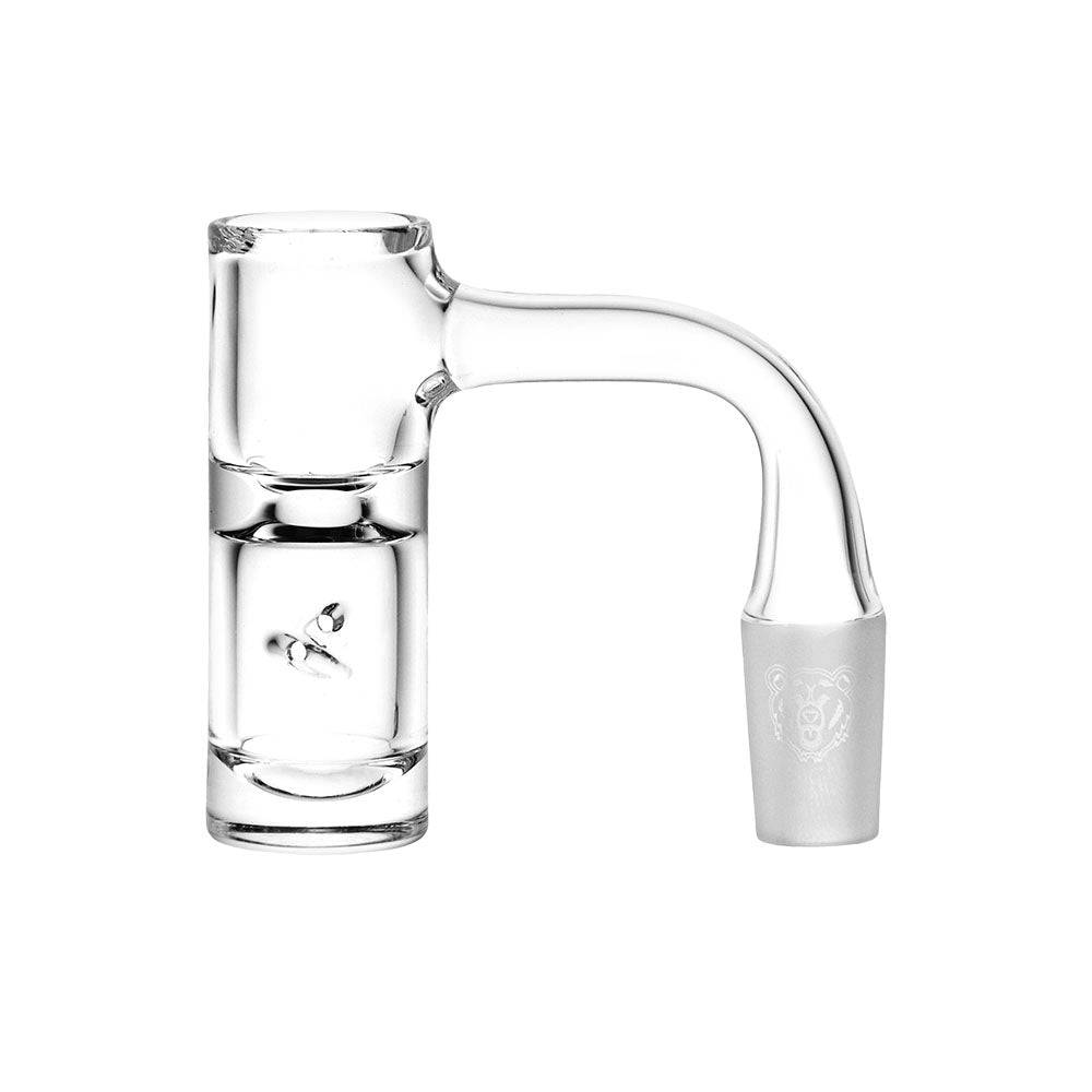 Bear Quartz Auto HighBrid Banger | 14mm M - Discreet Smoker