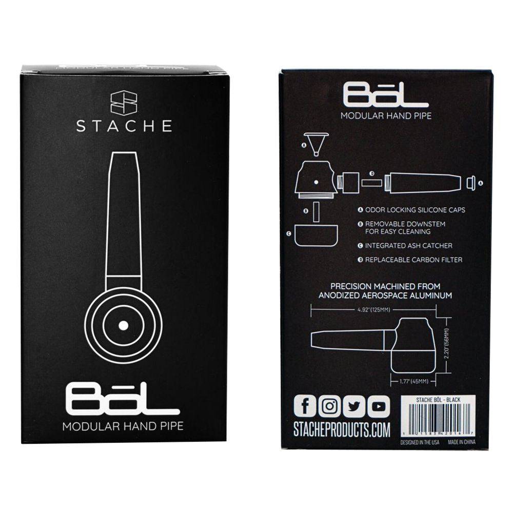 Stache Products BOL Modular Hand Pipe | 5" - Discreet Smoker
