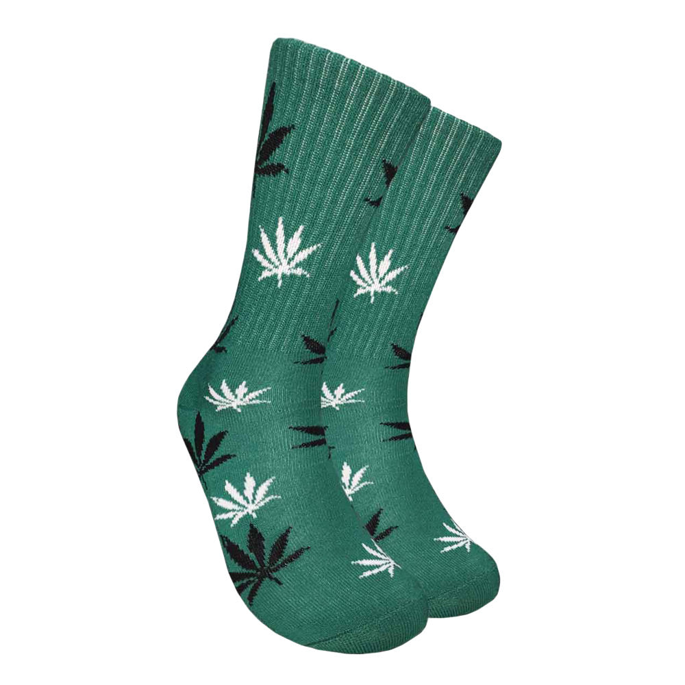 Mad Toro Socks | All Over Hemp Leaf - Discreet Smoker