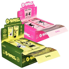 G-ROLLZ x Banksy's Graffiti Papers + Tips | 50pc | King Size | 16pk Display - Discreet Smoker