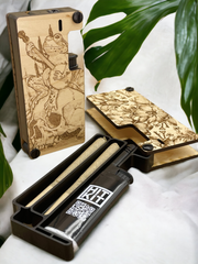 Hit Kit Flamethrower. Portable Joint + Lighter Case. - Discreet Smoker