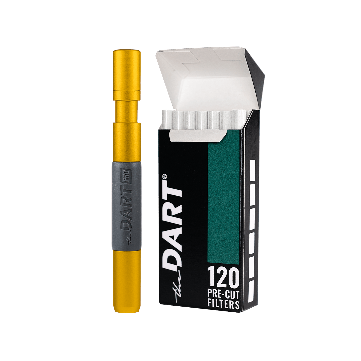 DART Pro One Hitter (Gold) - Discreet Smoker
