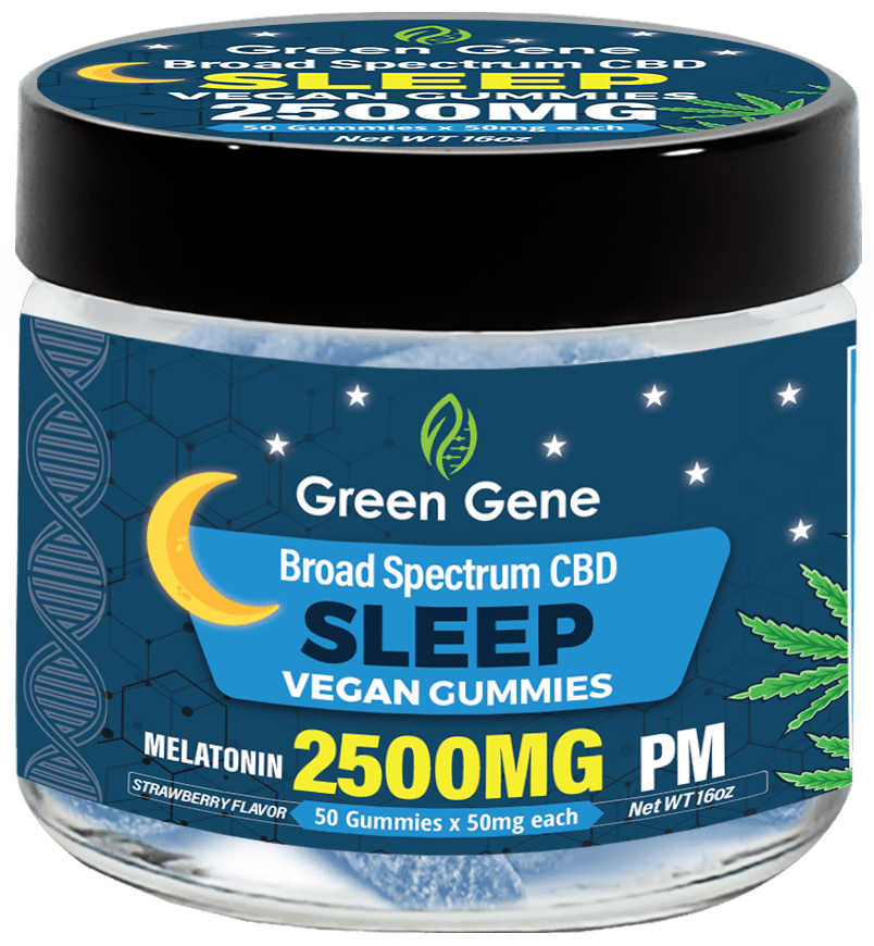 Green Genie Organic CBD Infused Mood Based Vegan Gummies - (625MG - 2500MG) - Discreet Smoker