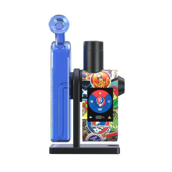 Grateful Dead Modul + Dok Deluxe Travel Set - Legacy Patchwork - Discreet Smoker