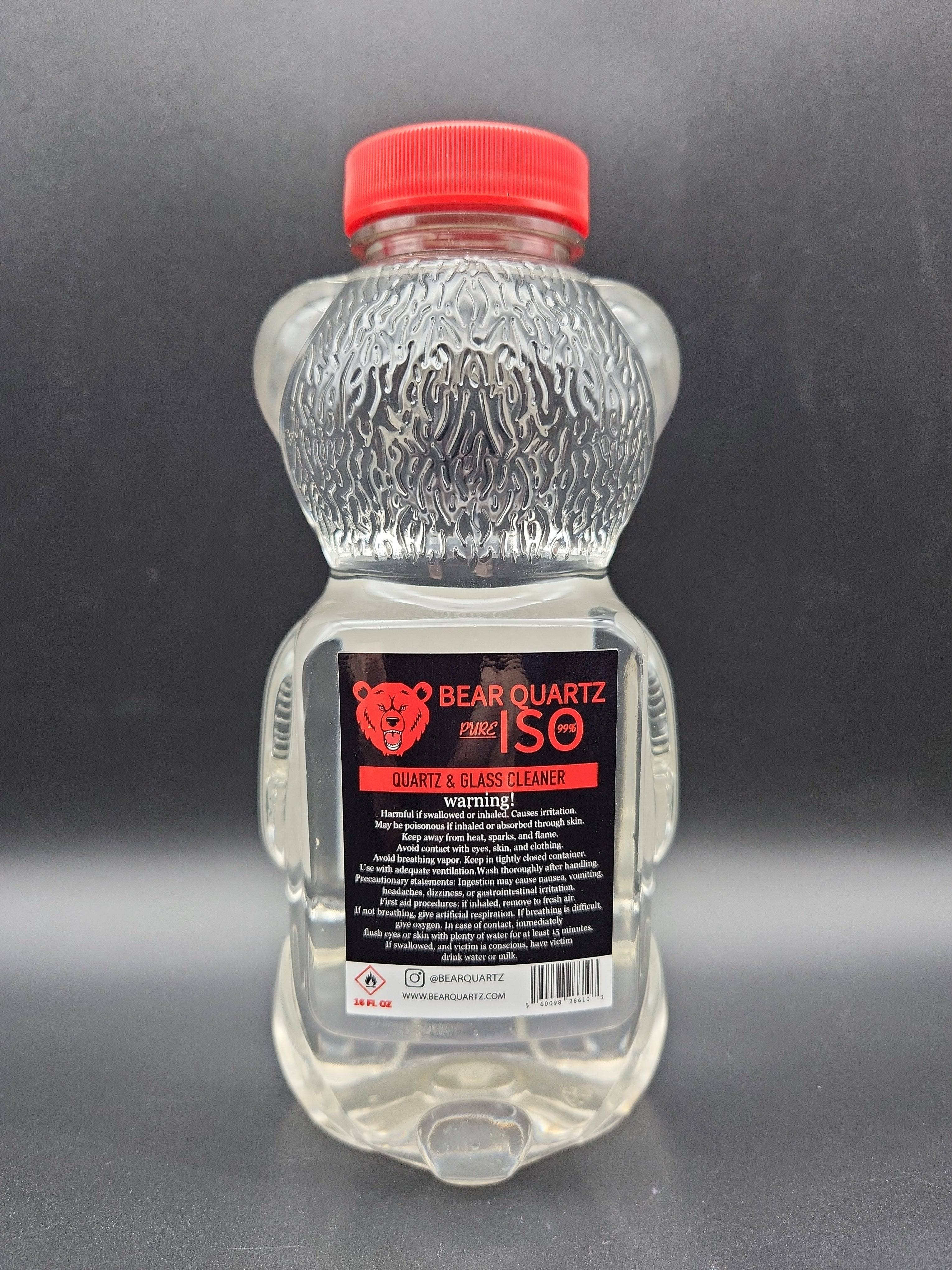 Bear Quartz 99% ISO 16oz Bottle - Discreet Smoker