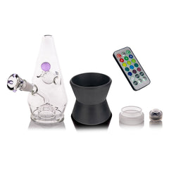 MJ Arsenal Hippie Hitter Glass Water Pipe - 8.75" / 14mm F / LE - Discreet Smoker