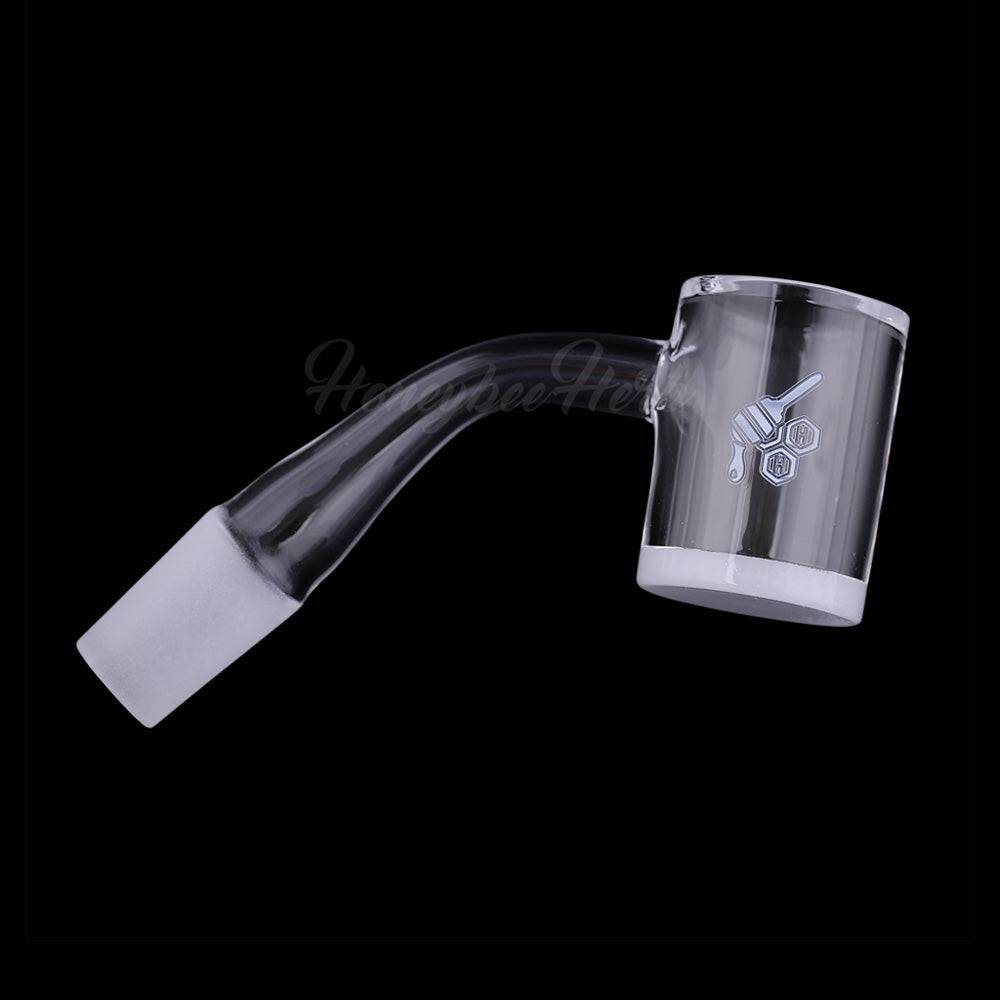 HONEY & MILK BEVEL QUARTZ BANGER - 45° DEGREE | YL - Discreet Smoker