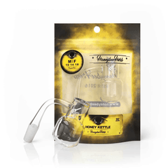 Honeybee Herb Quartz Kettle Banger - 90° - Discreet Smoker