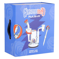 Grateful Dead x Pulsar Honest Tune Recycler Rig Set - 8.5" / 14mm F - Discreet Smoker