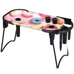 Elevated Metal Rolling Tray & Cone Loader Kit - Donut / 9.25"x 4.2" - Discreet Smoker