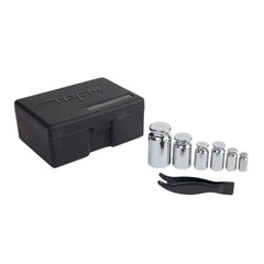 Calibration Weight Kit / 6 Pc (Black) - Discreet Smoker