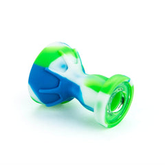 Silicone Carb Cap With Glass Bowl Screen - Discreet Smoker