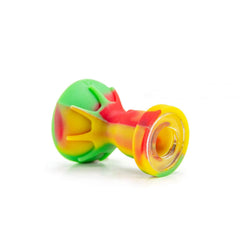 Silicone Carb Cap With Glass Bowl Screen - Discreet Smoker