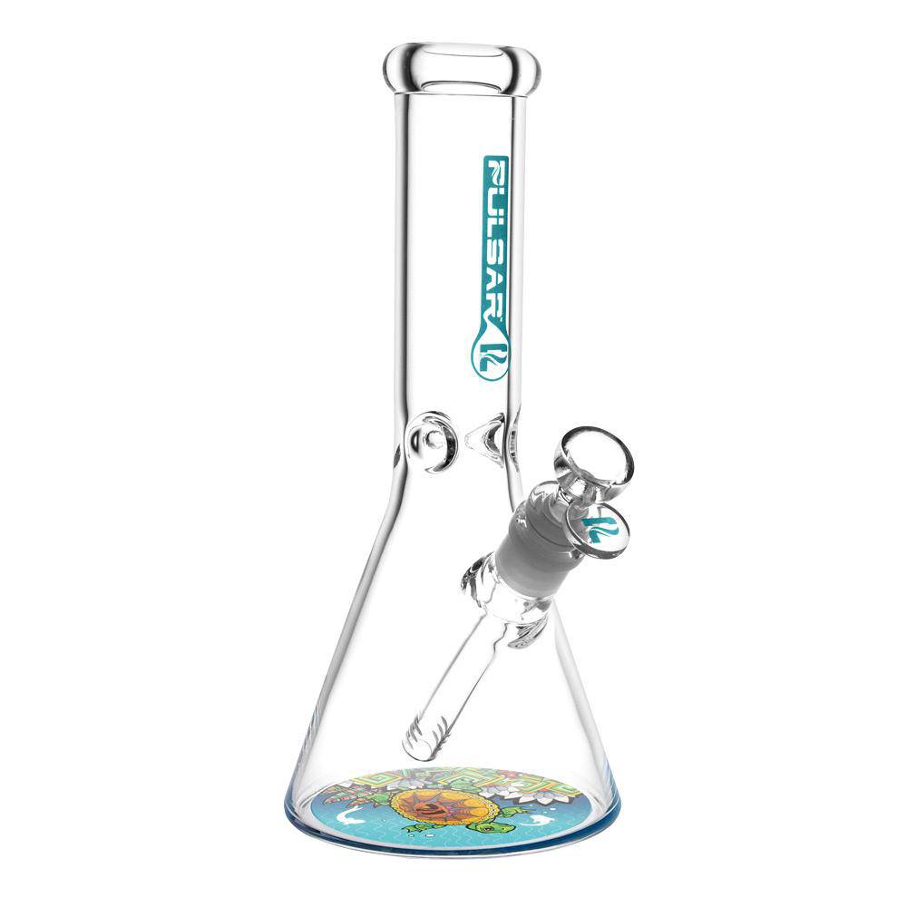 Pulsar Psychedelic Beaker Bong - Discreet Smoker