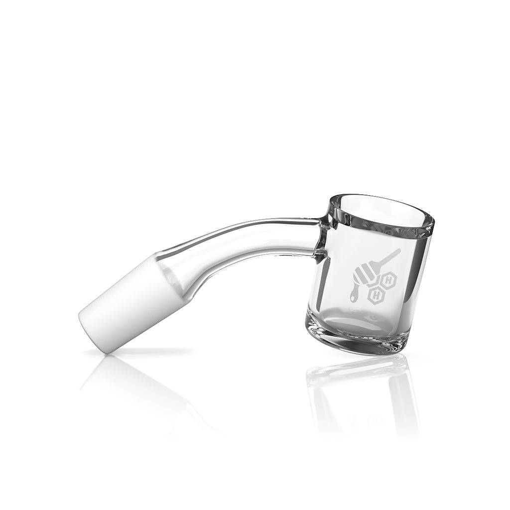 ORIGINAL BEVEL QUARTZ BANGER - 45° DEGREE | YL - Discreet Smoker