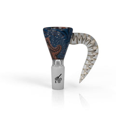 MARTINI SPLASH HORN PULL BONG SLIDE - Discreet Smoker