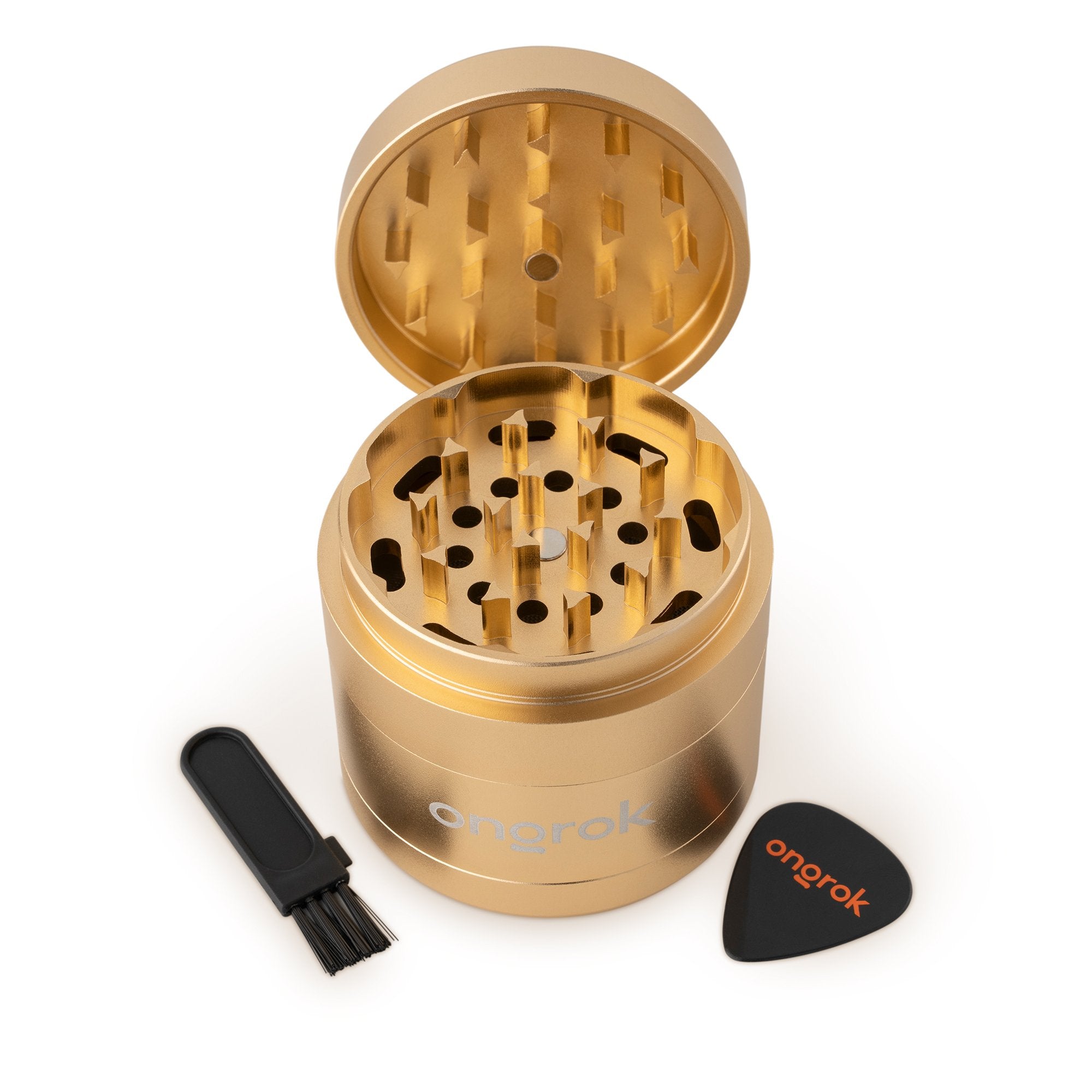 Ongrok Premium 4 Piece EZ Grinder - Discreet Smoker
