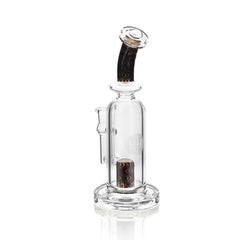 High Society | Centauri Premium Wig Wag Hybrid Pipe (Black Rainbow) - Discreet Smoker