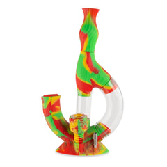 Ooze Echo Silicone Water Pipe - Discreet Smoker