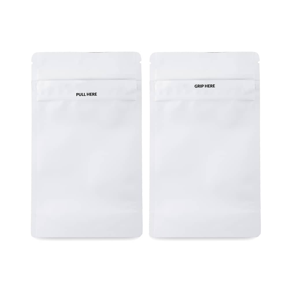 Loud Lock 1/4 Grip N Pull Mylar Smell Proof Child Safe Vacuum Seal Bags - 1,000 Count - Discreet Smoker