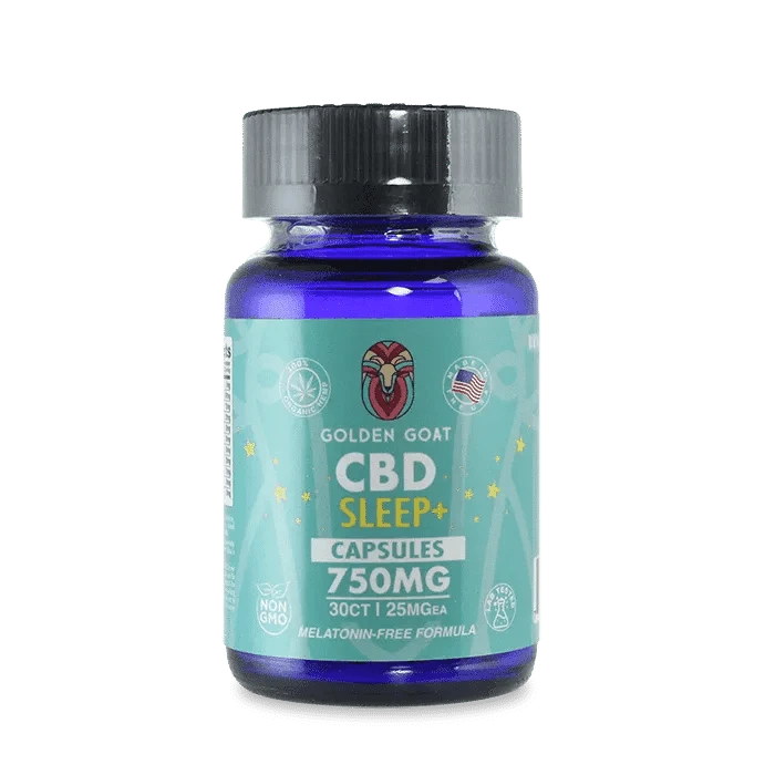 CBD+Sleep Capsules – Broad Spectrum – 750MG – 30ct - Discreet Smoker