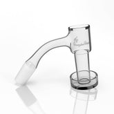 HONEYSUCKLE BEVEL QUARTZ BANGER - 45° DEGREE | BL - Discreet Smoker