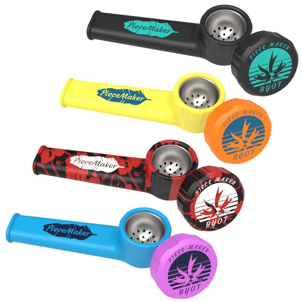 PieceMaker Karma Silicone Hand Pipe | 3.5" - Discreet Smoker