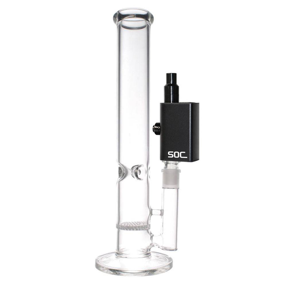SOC Tokes Dual Use Water Pipe Compatible Wax Vaporizer Kit | 650mAh - Discreet Smoker
