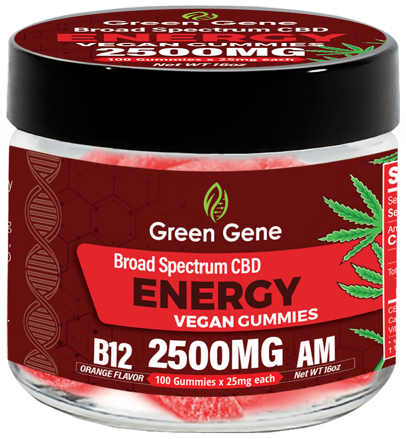 Green Genie Organic CBD Infused Mood Based Vegan Gummies - (625MG - 2500MG) - Discreet Smoker