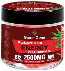 Green Genie Organic CBD Infused Mood Based Vegan Gummies - (625MG - 2500MG) - Discreet Smoker