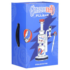 Grateful Dead x Pulsar Stealied Out Dab Rig Set - 9" / 14mm F - Discreet Smoker