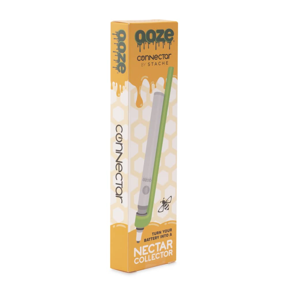 Ooze x Stache ConNectar - 510 Thread Dab Straw Vape Pen Attachment - Discreet Smoker