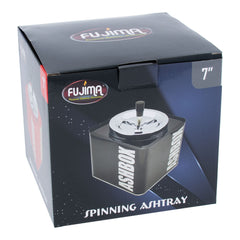 Fujima Ashbox Metal Spinning Ashtray | 7" - Discreet Smoker