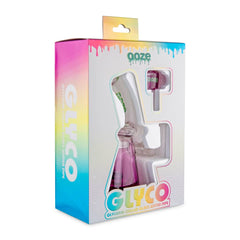 Ooze Glyco Bong Glycerin Chilled Glass Water Pipe - Discreet Smoker