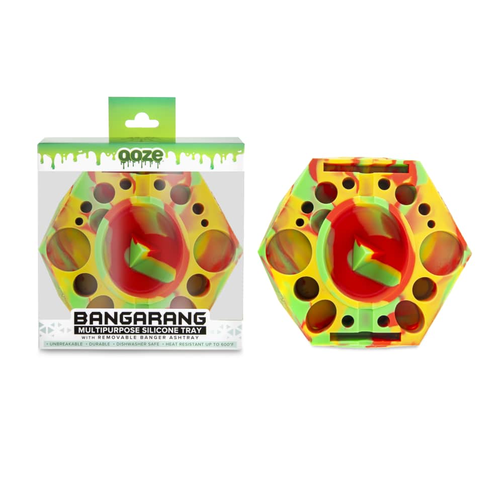 Ooze Bangarang Silicone Ash Tray - Discreet Smoker