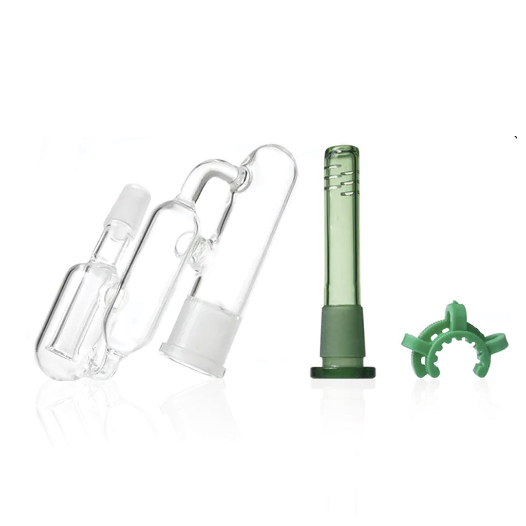 RECYCLER ASH CATCHER WITH DOWNSTEM - Discreet Smoker