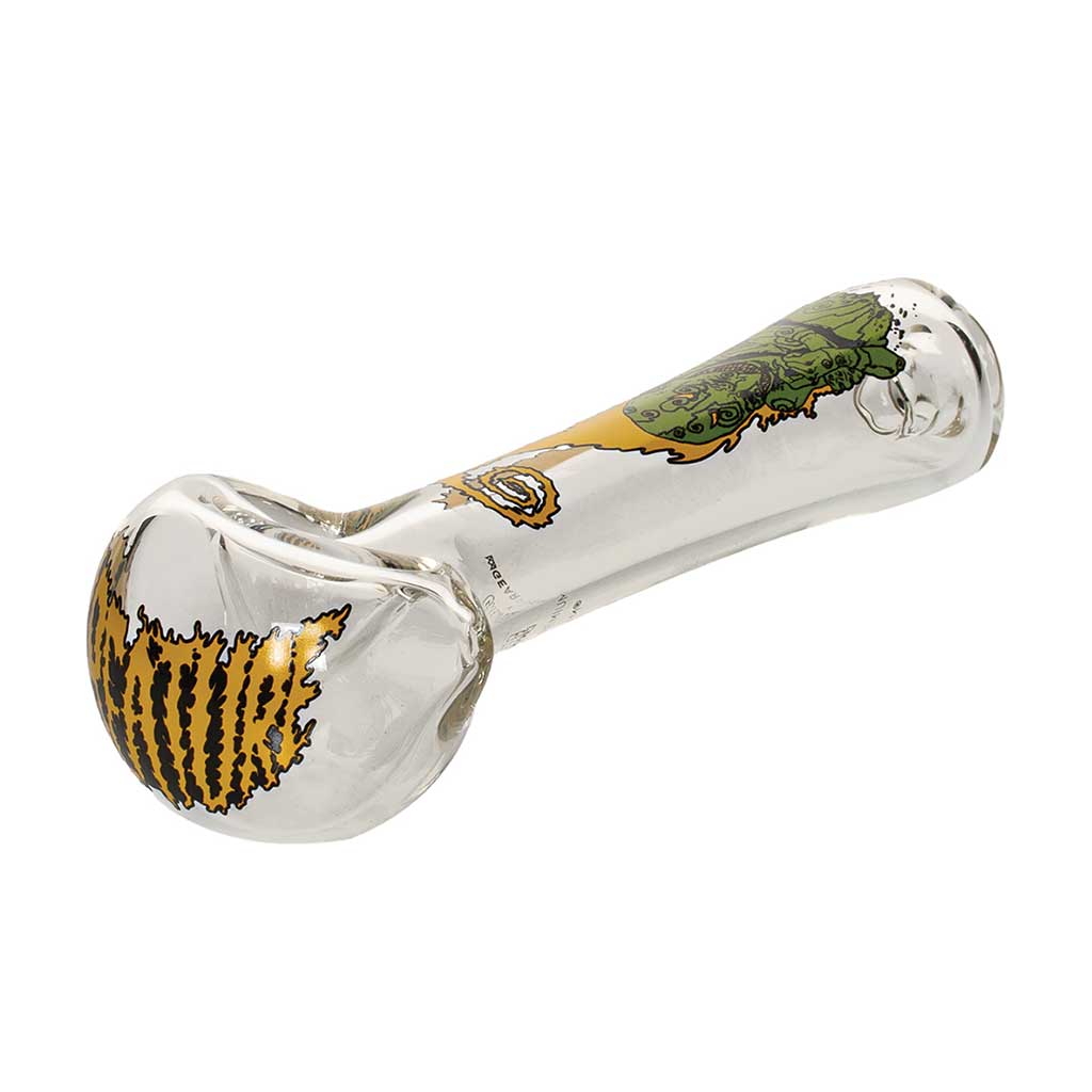 GOBLIN SPOON HAND PIPE W/ASH CATCHER MOUTHPIECE - Discreet Smoker
