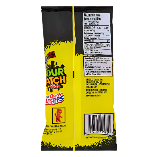 Maynards Sour Patch Kids Cherry Blaster 64g (CANADA) - Discreet Smoker