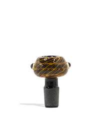 Colored Bowl with Black Ground Glass Joint - Discreet Smoker