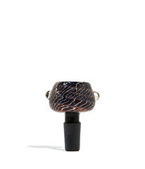 Colored Bowl with Black Ground Glass Joint - Discreet Smoker