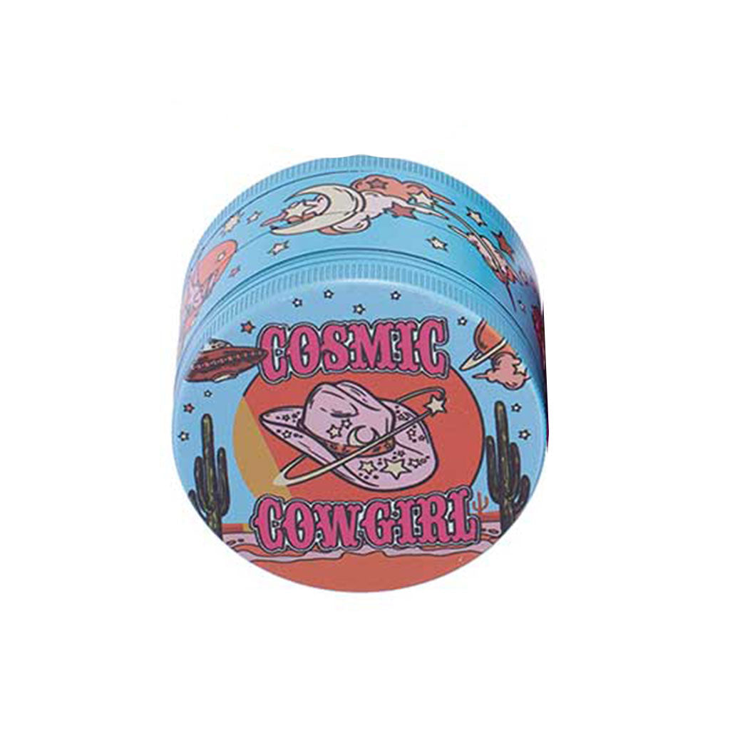 COSMIC COWGIRL WACKY GRINDER - Discreet Smoker