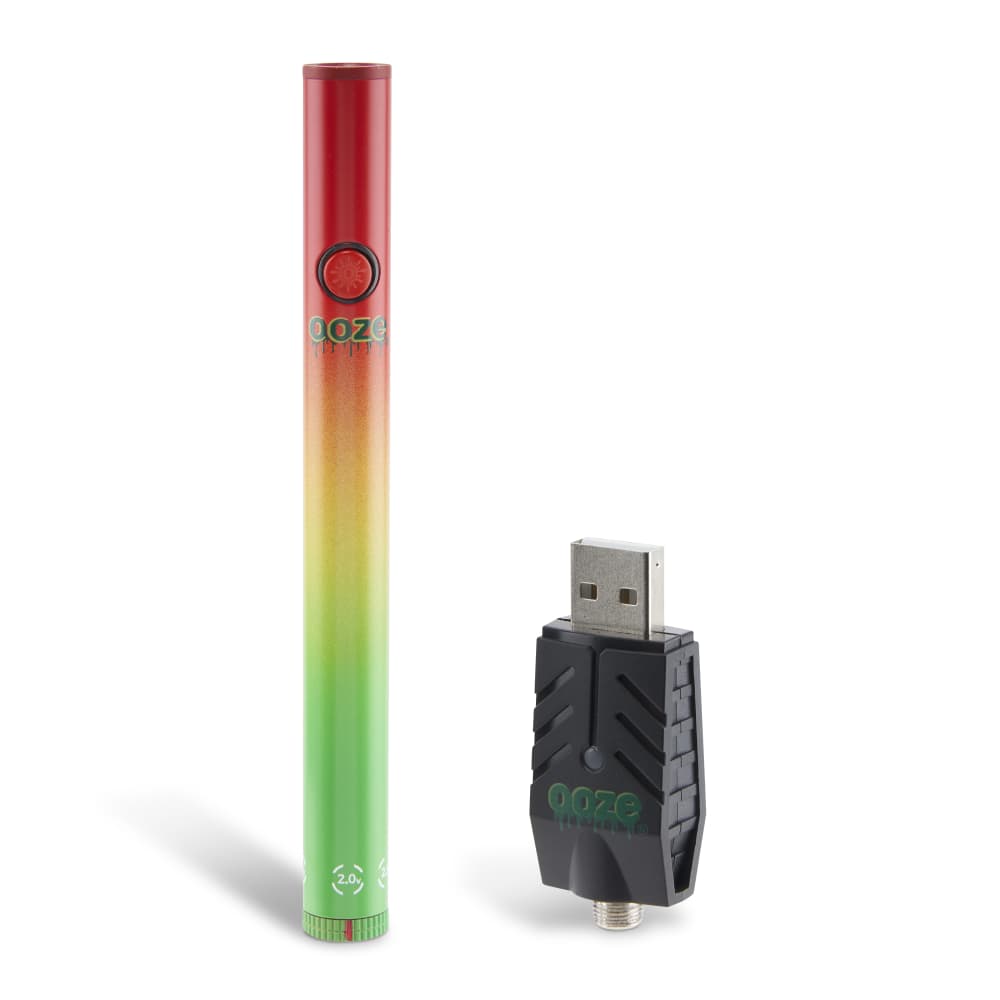 Ooze Twist Slim Pen 2.0 510 Thread Vaporizer Battery - Discreet Smoker