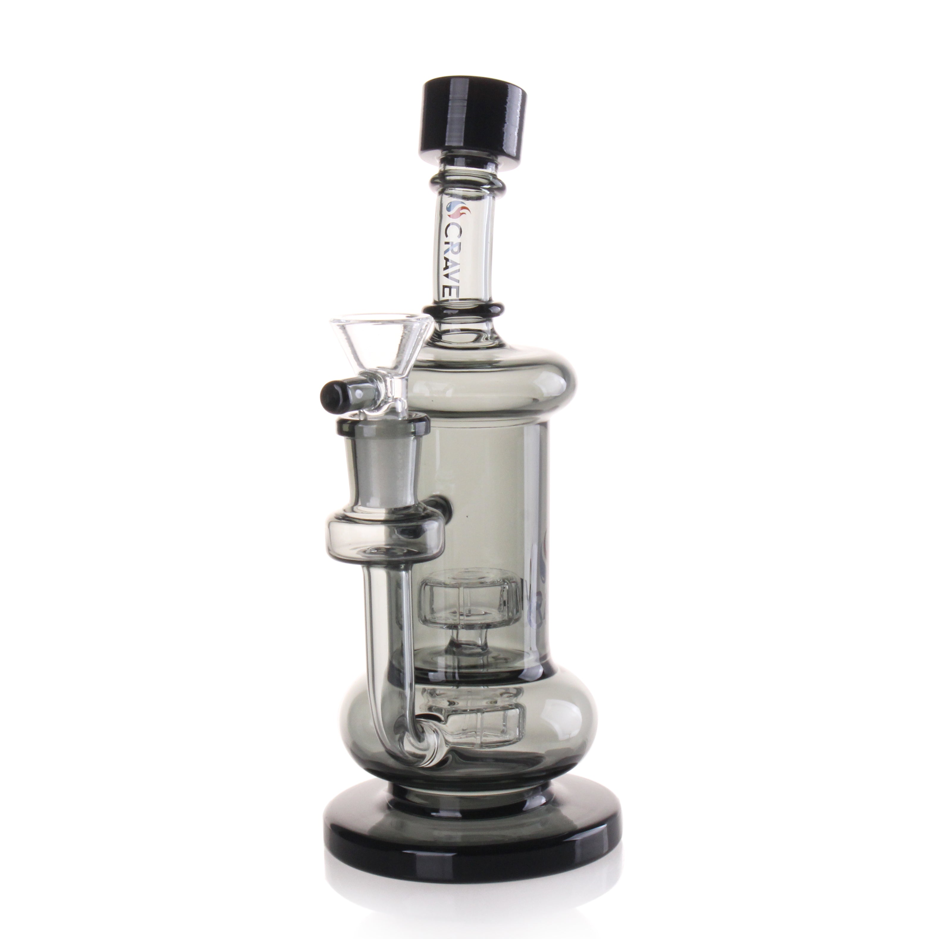CRAVE DUAL CHAMBER RECYCLER DAB RIG - Discreet Smoker