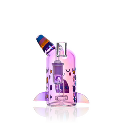 Cute Narwhal Dab Rig – Mini Showerhead Perc Rig | Croia Glass - Discreet Smoker