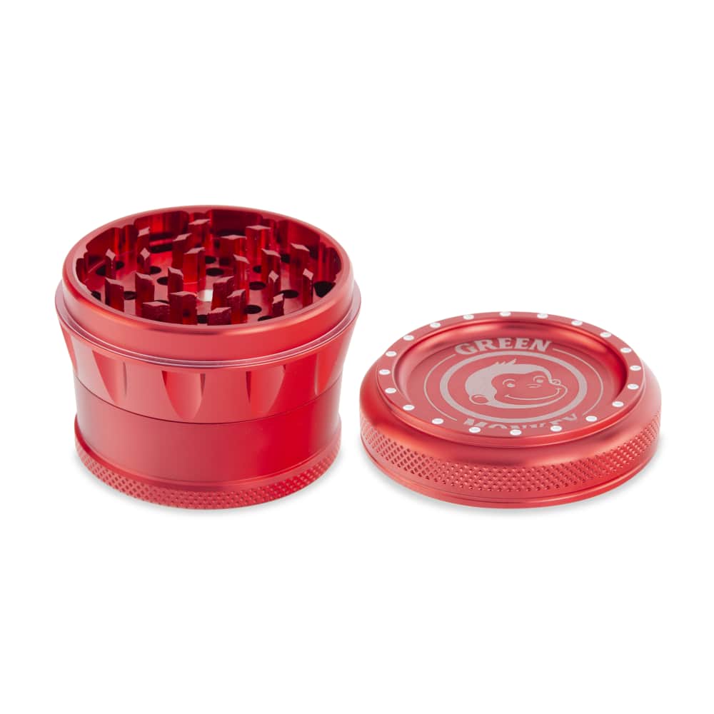 Green Monkey Grinder - Tamarin 4pc - 70mm - Discreet Smoker