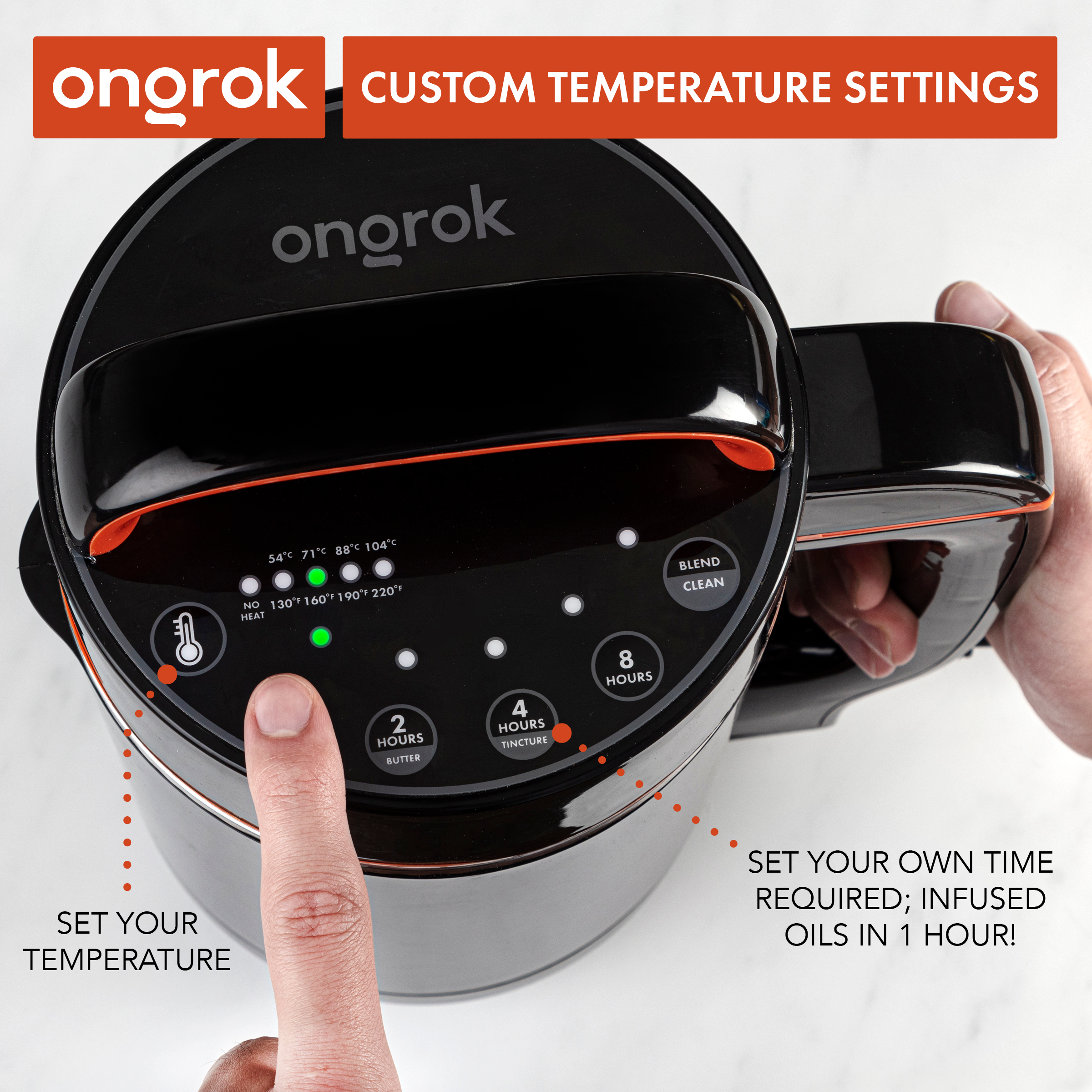 Ongrok Small Botanical Infuser Machine and Kit - Discreet Smoker