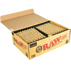 720PC - RAW Classic Single Size Bulk Cones - 70/45 - Discreet Smoker