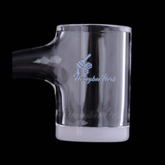 HONEY & MILK BEVEL QUARTZ BANGER- 90° DEGREE | BL - Discreet Smoker