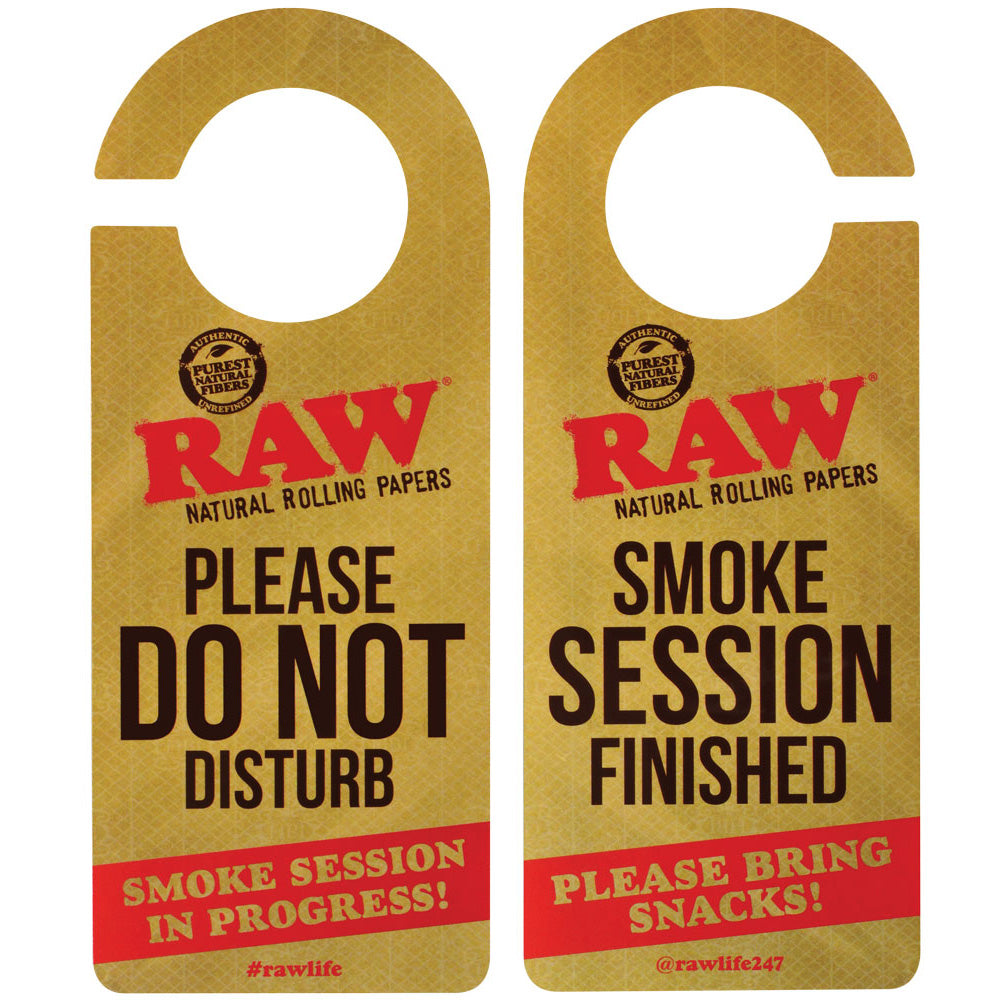 RAW Door Hanger - Discreet Smoker