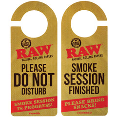 RAW Door Hanger - Discreet Smoker